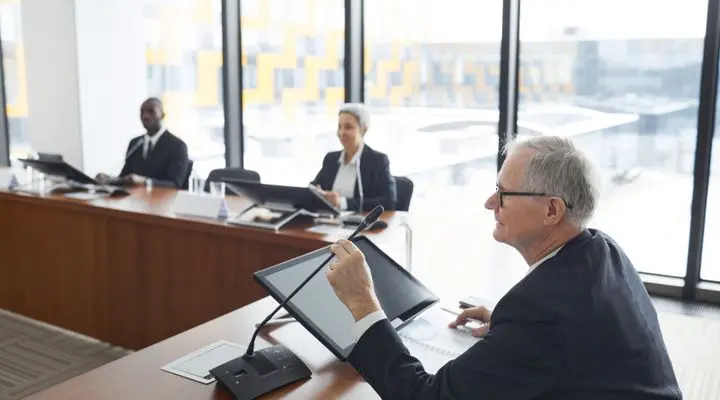 Commercial team comparing supplier terms